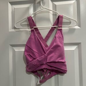 BuffBunny Candy Wrap Sports Bra Size Large